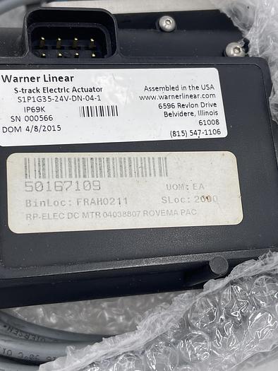 Warner Linear S1P1G3S-24V-DN-04-1