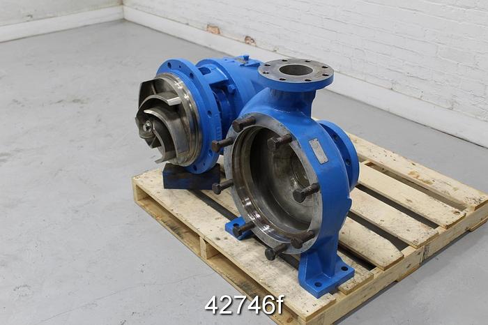 Used Goulds 3175 6x8x14 Pump, Stainless Steel Casing #42746