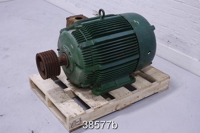 Used Westinghouse TAFC 10 Hp Ac Motor, 1780 Rpm, 460 Volt #38577