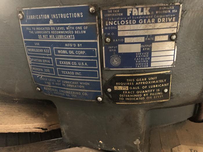 Used SIMPSON SM1 1/2F-B GEAR REDUCER (Hold)