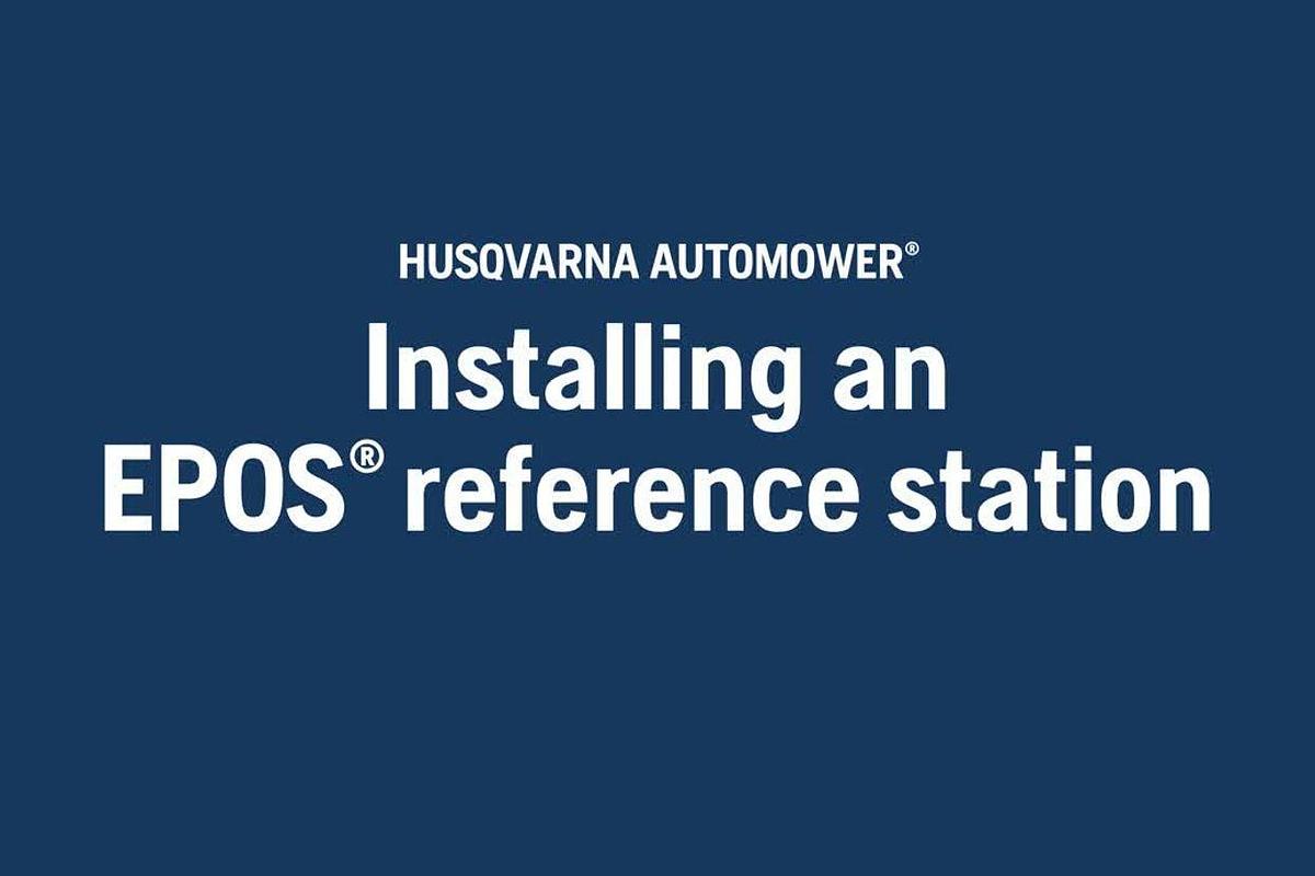 Husqvarna EPOS® RS1 Reference Station