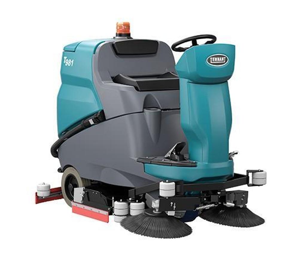 T981 Ride-On Floor Scrubber