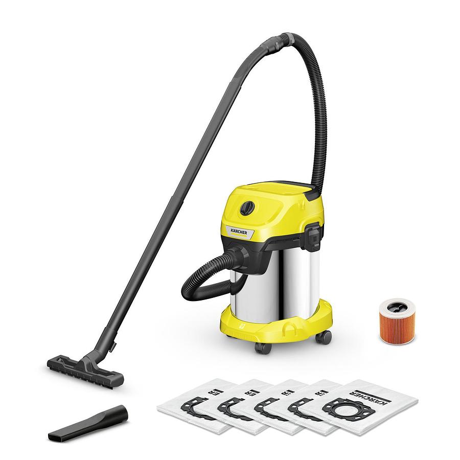 Wet and dry vacuum cleaner WD 3 S V-17/4/20 + 4 FB