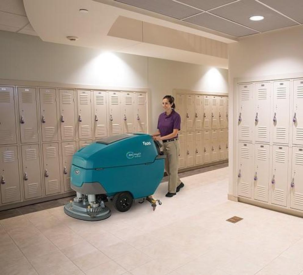 T600e Walk-Behind Floor Scrubber