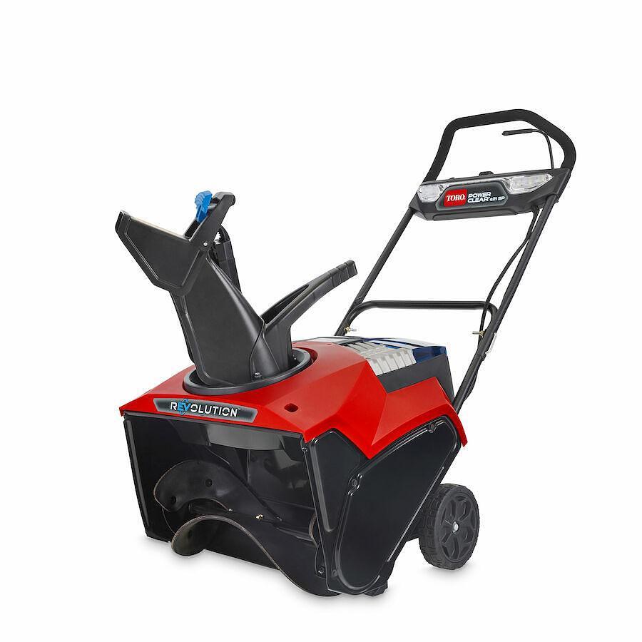 60V MAX* 21 in. (53 cm) Power Clear® Self-Propel Commercial Single-Stage Snow Blower - Battery Not Included