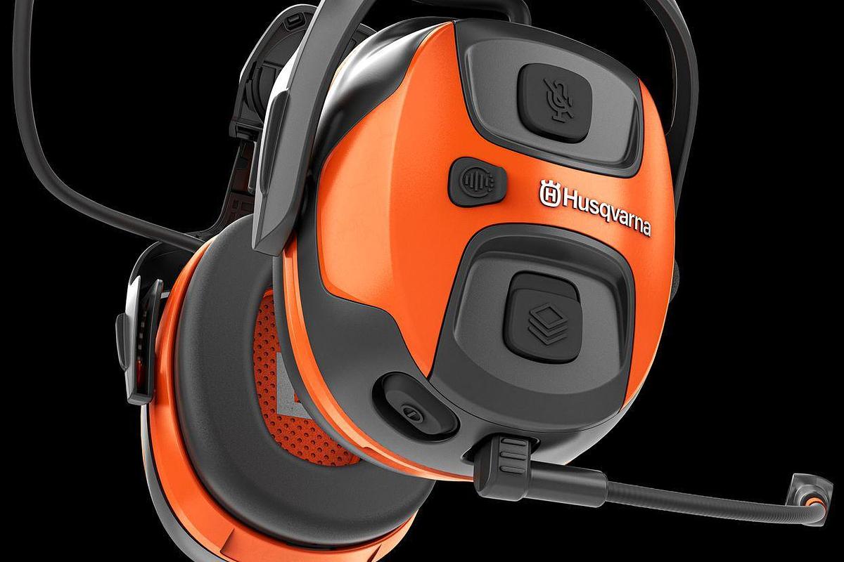 Husqvarna X-COM Active, helmet mount