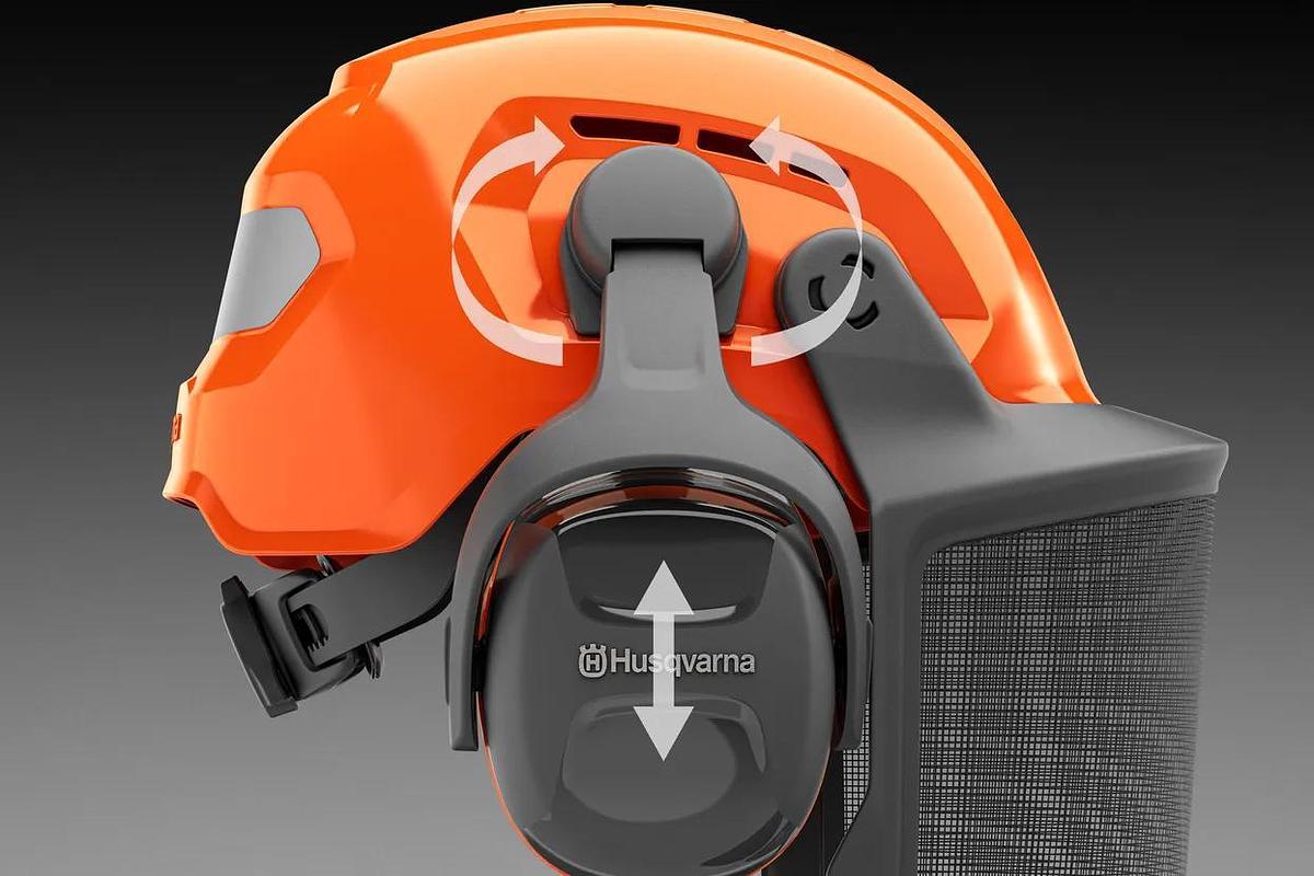 Husqvarna X-LOW Helmet-Mount Hearing Protection
