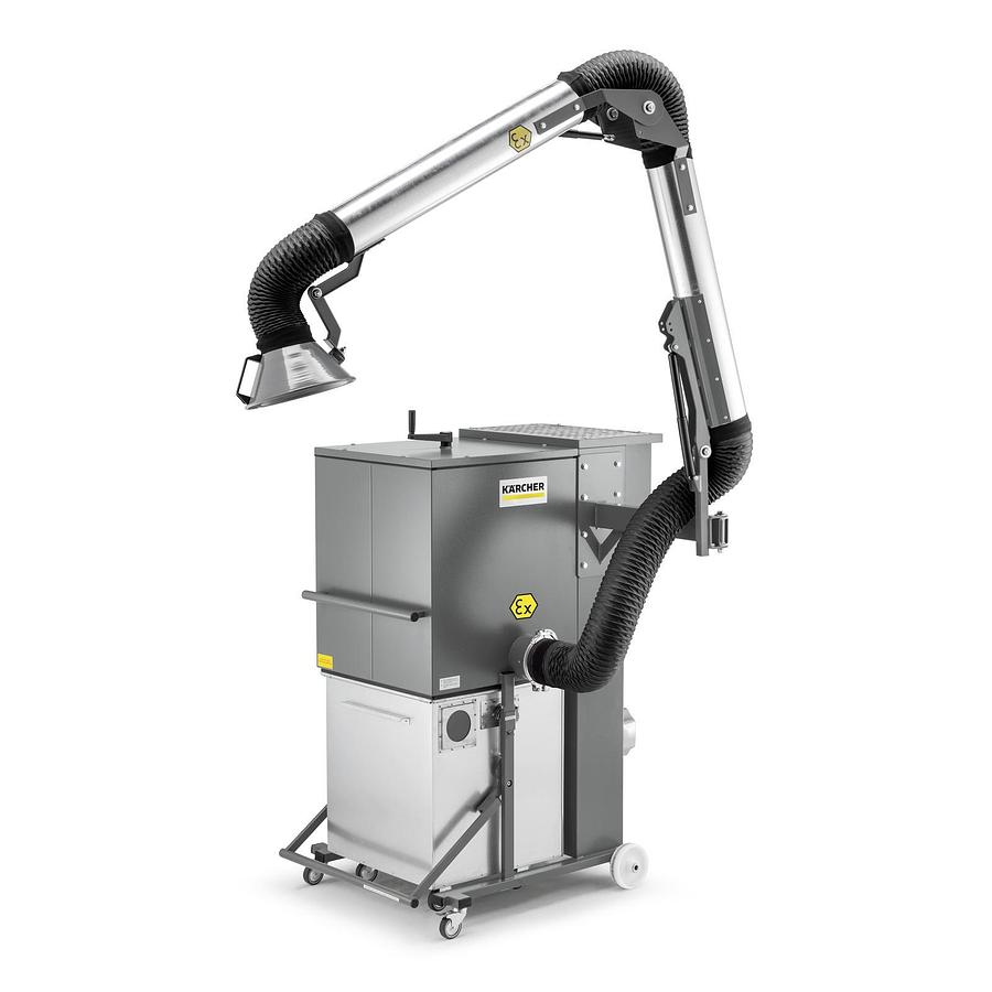 Dust removal system ID 130/22 Z22 with arm