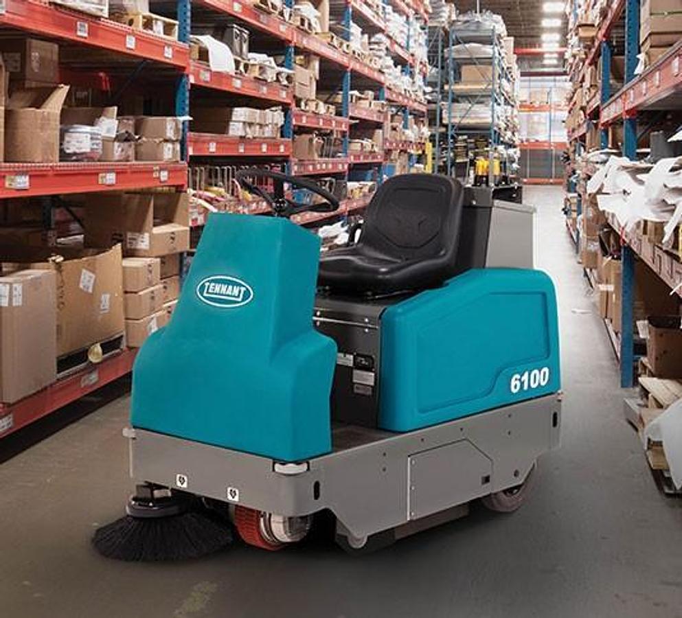6100 Sub-Compact Battery Ride-On Floor Sweeper