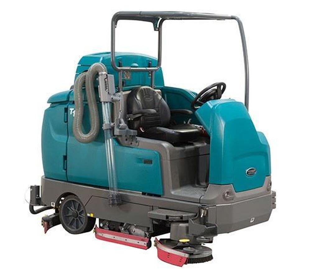 T17 Battery-Powered Ride-On Floor Scrubber