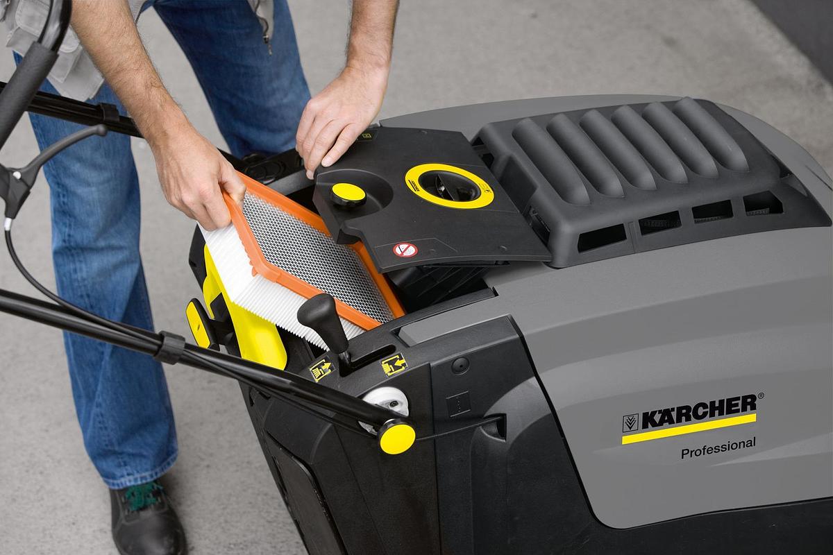 Vacuum sweeper KM 75/40 W Bp Pack