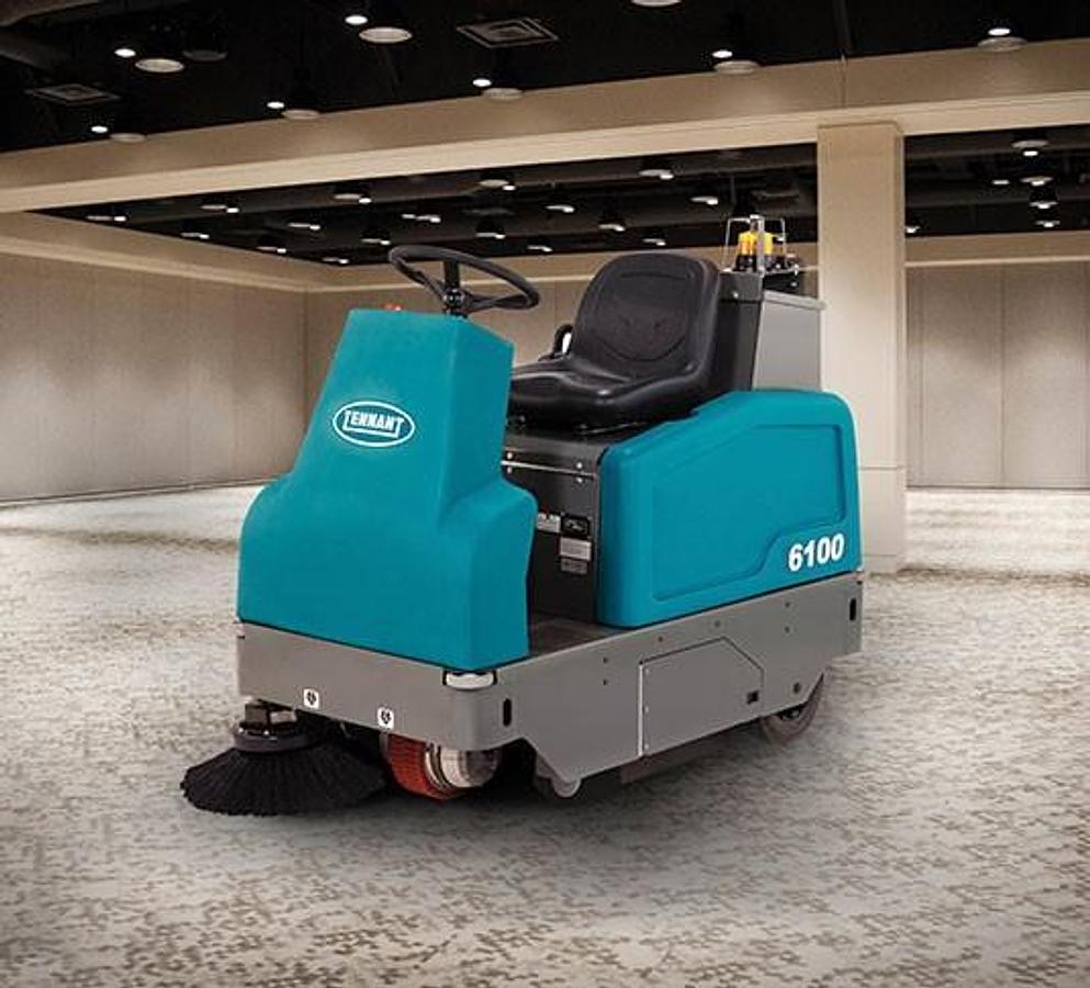 6100 Sub-Compact Battery Ride-On Floor Sweeper