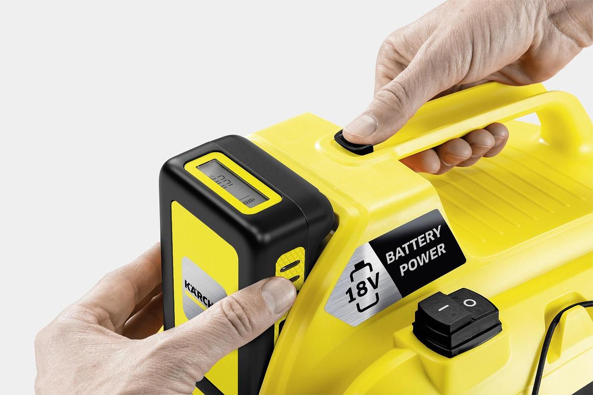 Battery wet and dry vacuum cleaner WD 1 Compact Battery