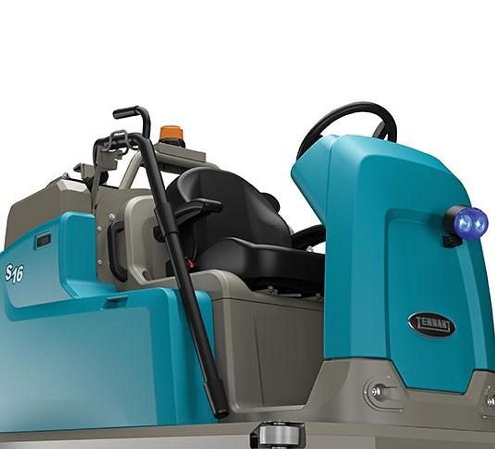 S16 Battery-Powered Compact Ride-On Sweeper