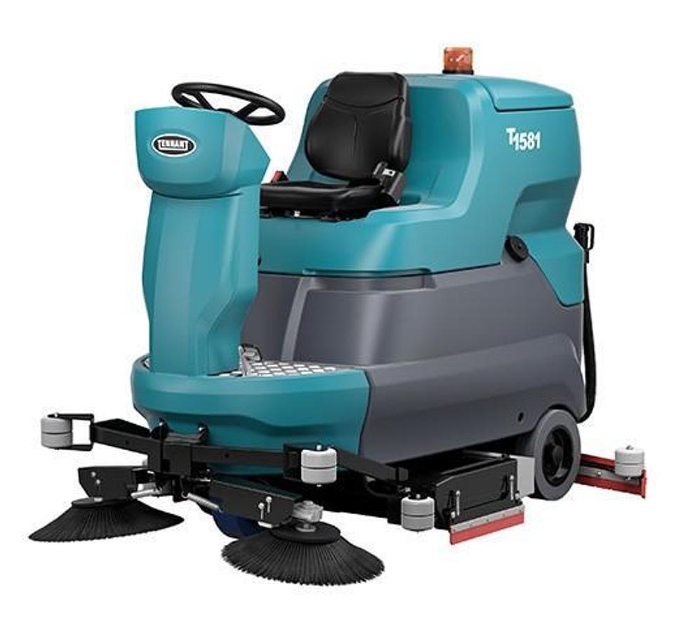 T1581 Ride-On Floor Scrubber