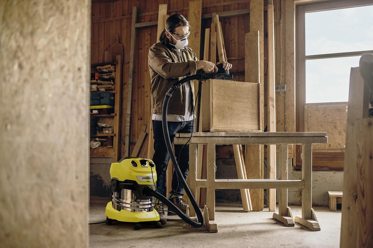 Wet and dry vacuum cleaner WD 4 P S V-20/5/22