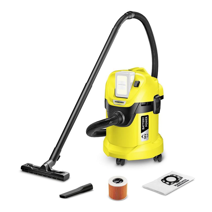Battery wet and dry vacuum cleaner WD 3 Battery