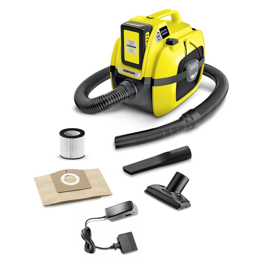 Battery wet and dry vacuum cleaner WD 1 Compact Battery Set