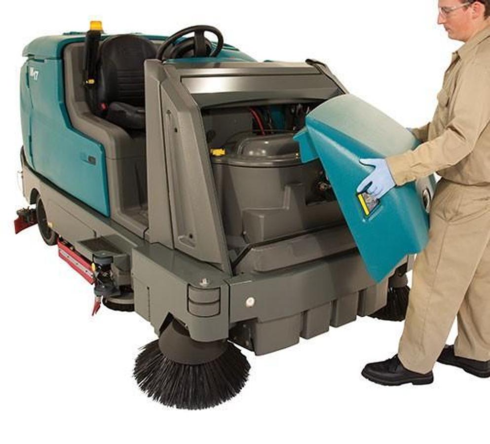 M17 Battery-Powered Ride-On Sweeper-Scrubber