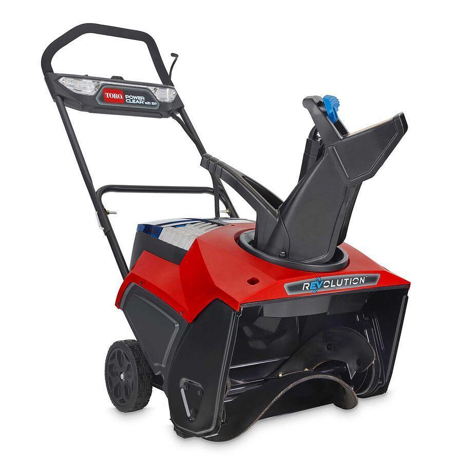60V MAX* 21 in. (53 cm) Power Clear® Self-Propel Commercial Single-Stage Snow Blower - Battery Not Included