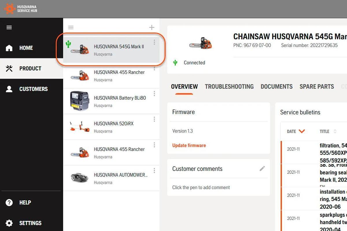 Husqvarna 564 XP® Fuel Injected