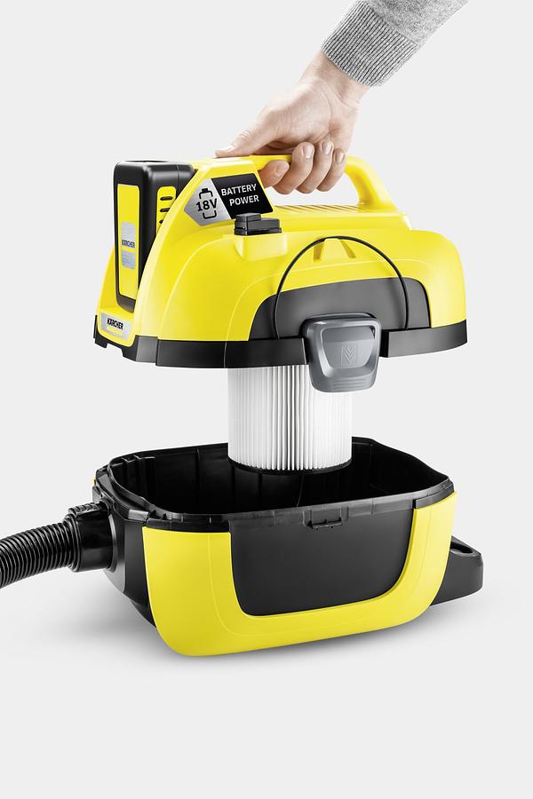 Battery wet and dry vacuum cleaner WD 1 Compact Battery Set