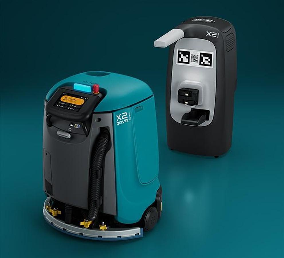 X2 ROVR SCRUB Autonomous Floor Scrubber