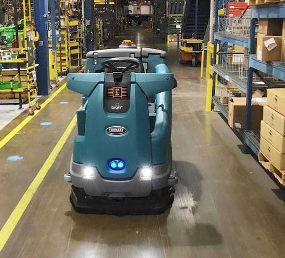 T16AMR Industrial Robotic Floor Scrubber