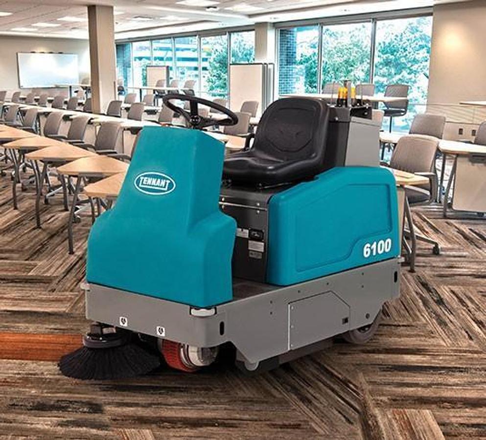 6100 Sub-Compact Battery Ride-On Floor Sweeper