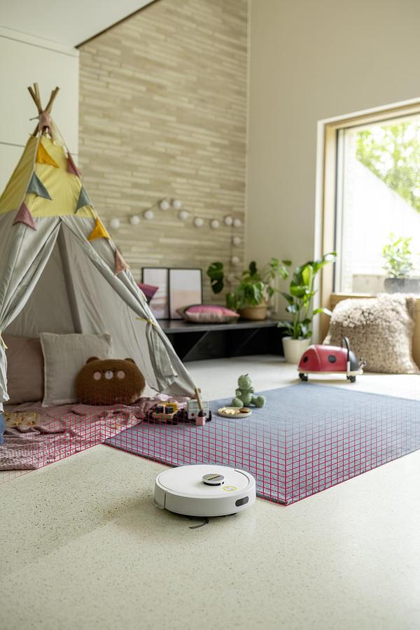 Robot vacuum cleaner with wiping function RVC 3 Comfort Extra