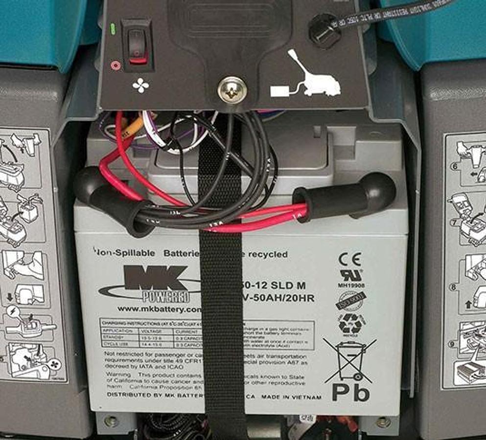 T1B SCRUBBER, 38CM, 11L, 12VDC [T1B NA, AGM]
