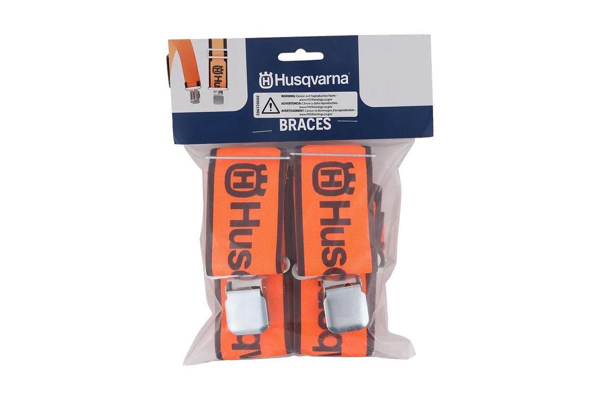 Suspenders (clips) for chainsaw pants