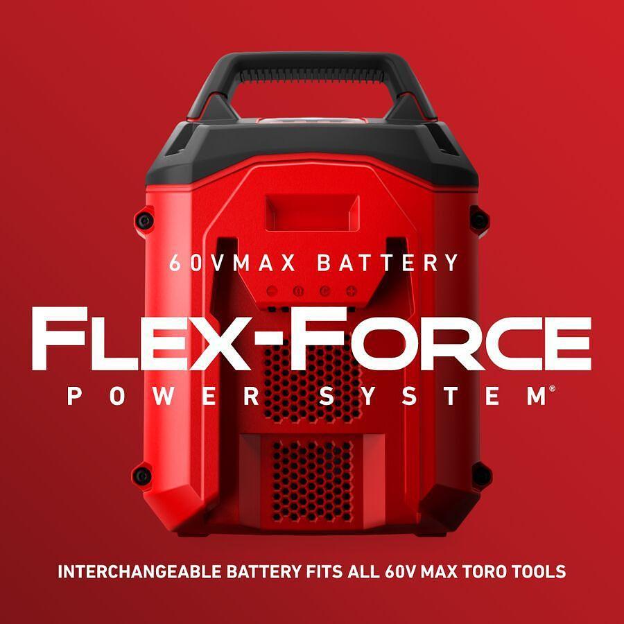 60V MAX* 21 in. (53 cm) Power Clear® Self-Propel Commercial Single-Stage Snow Blower - Battery Not Included