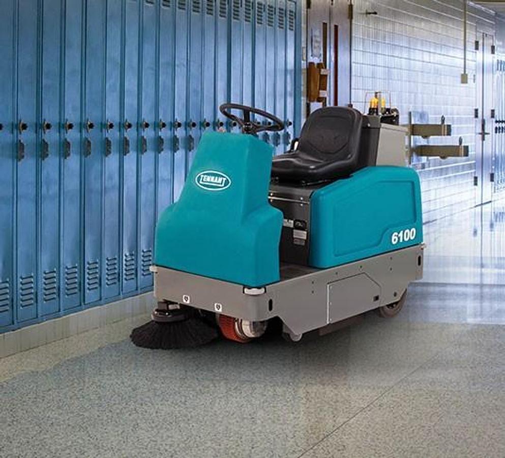 6100 Sub-Compact Battery Ride-On Floor Sweeper