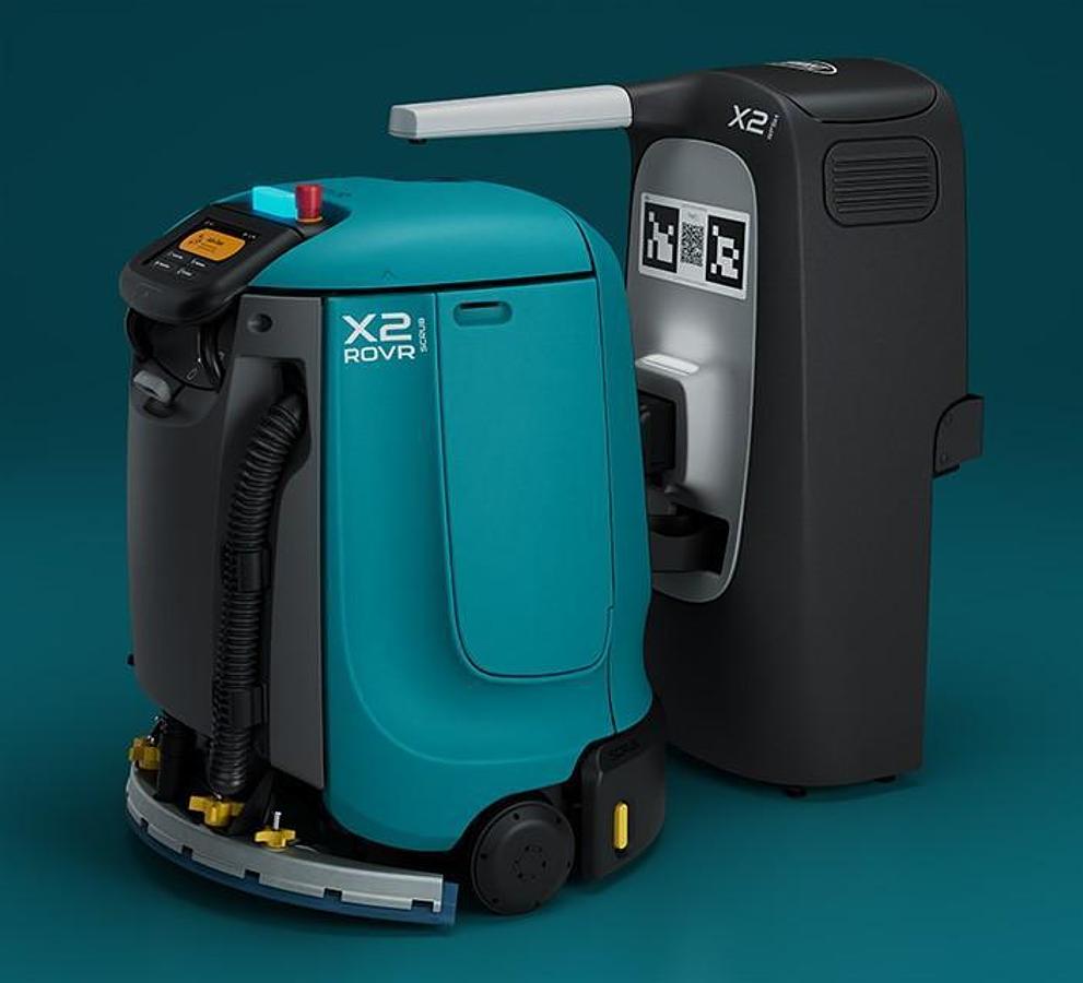 X2 ROVR SCRUB Autonomous Floor Scrubber