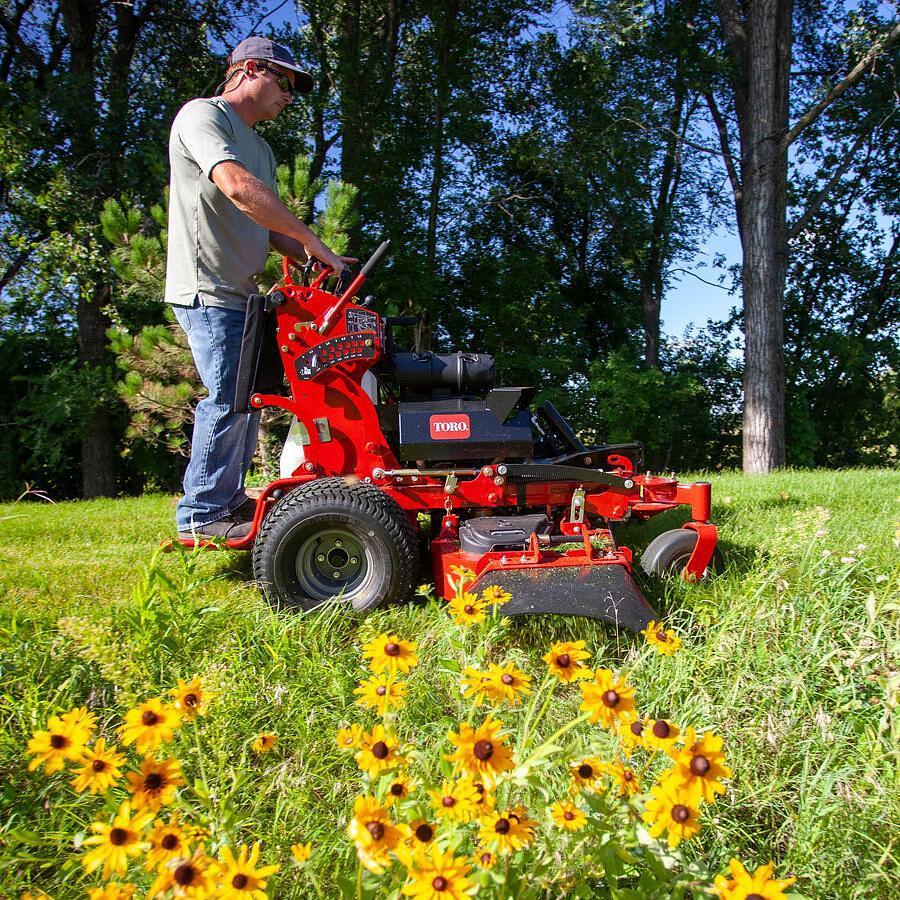 GrandStand® MULTI FORCE Stand-On Gas Mower
