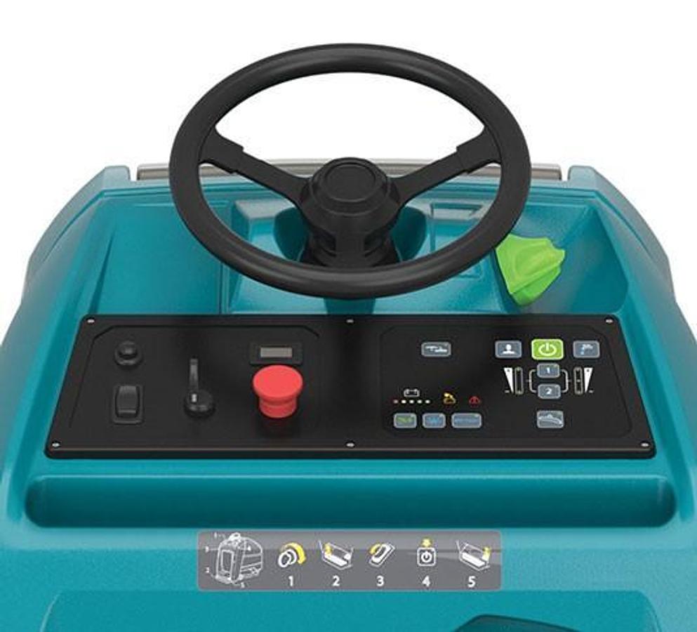 T350 Stand-On Floor Scrubber