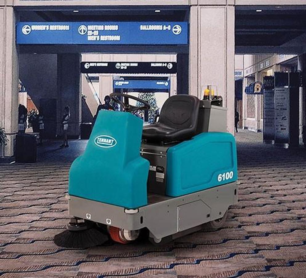 6100 Sub-Compact Battery Ride-On Floor Sweeper