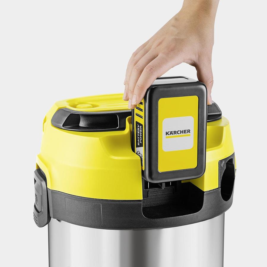 Battery wet and dry vacuum cleaner WD 3-18 S
