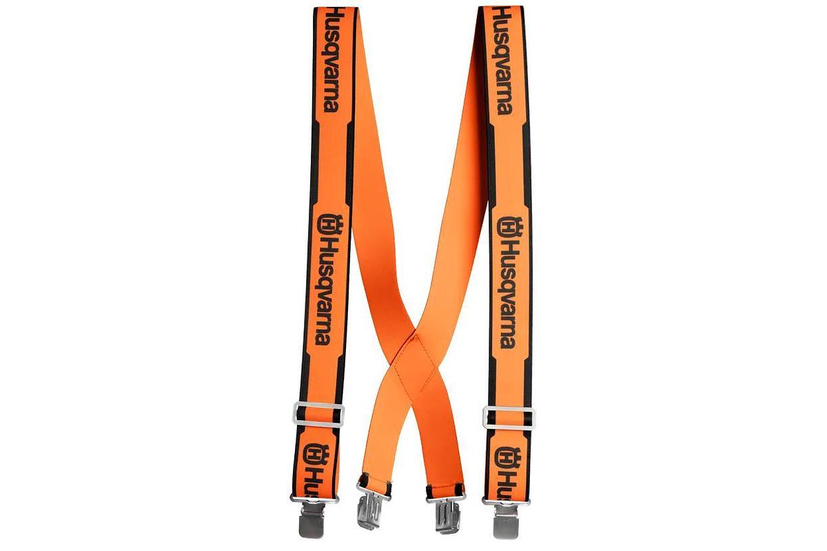 Suspenders (clips) for chainsaw pants