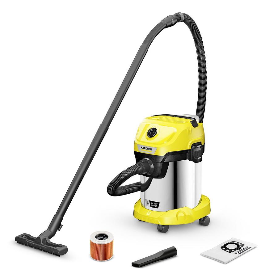 Battery wet and dry vacuum cleaner WD 3-18 S