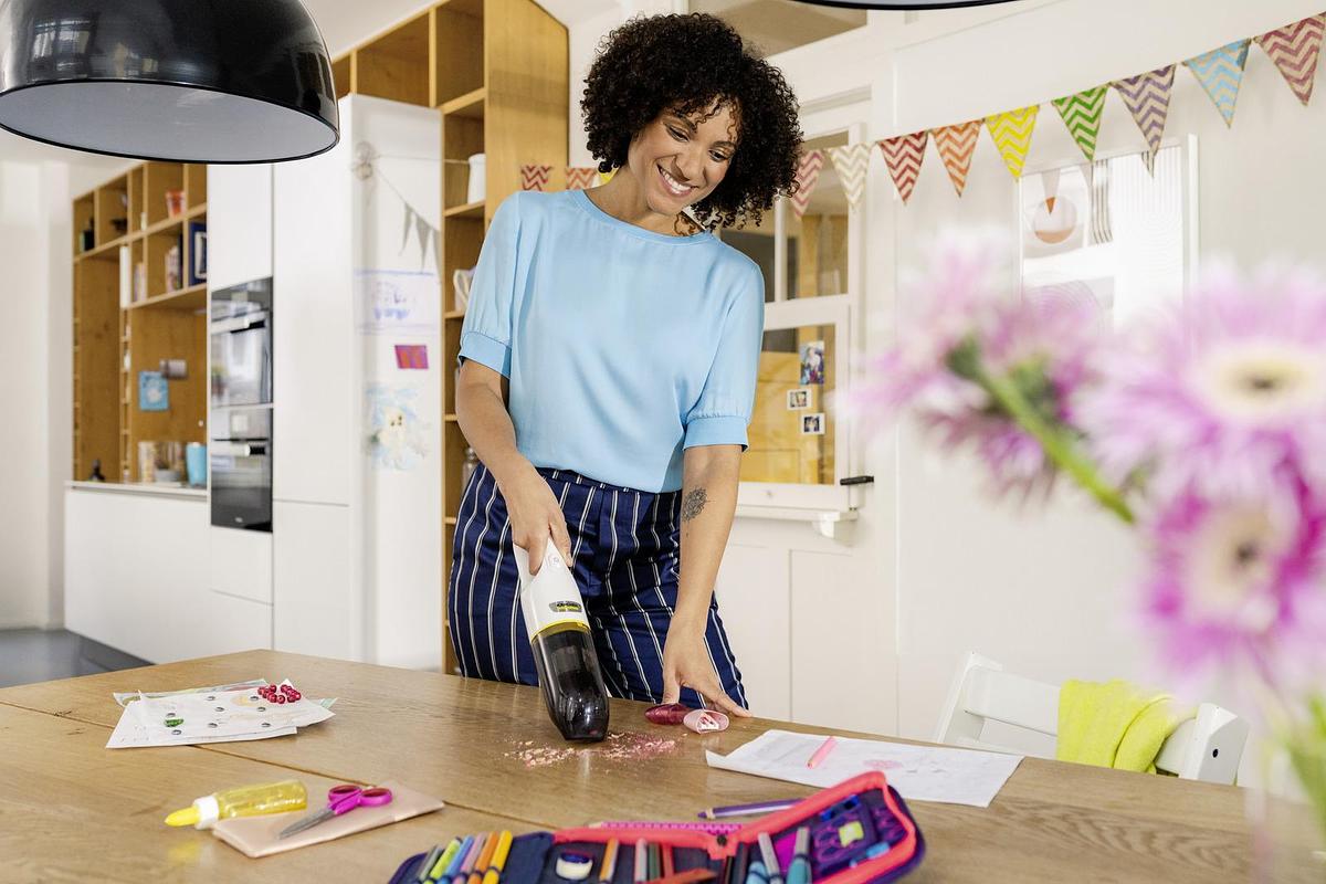 Battery-powered hand vacuum cleaner CVH 3 Plus Filter