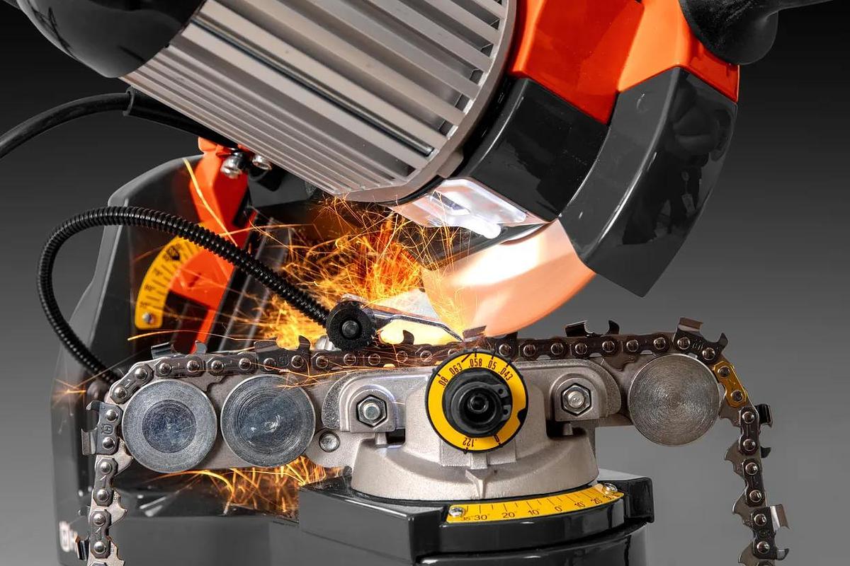 Husqvarna Hydraulic Bench chain grinder