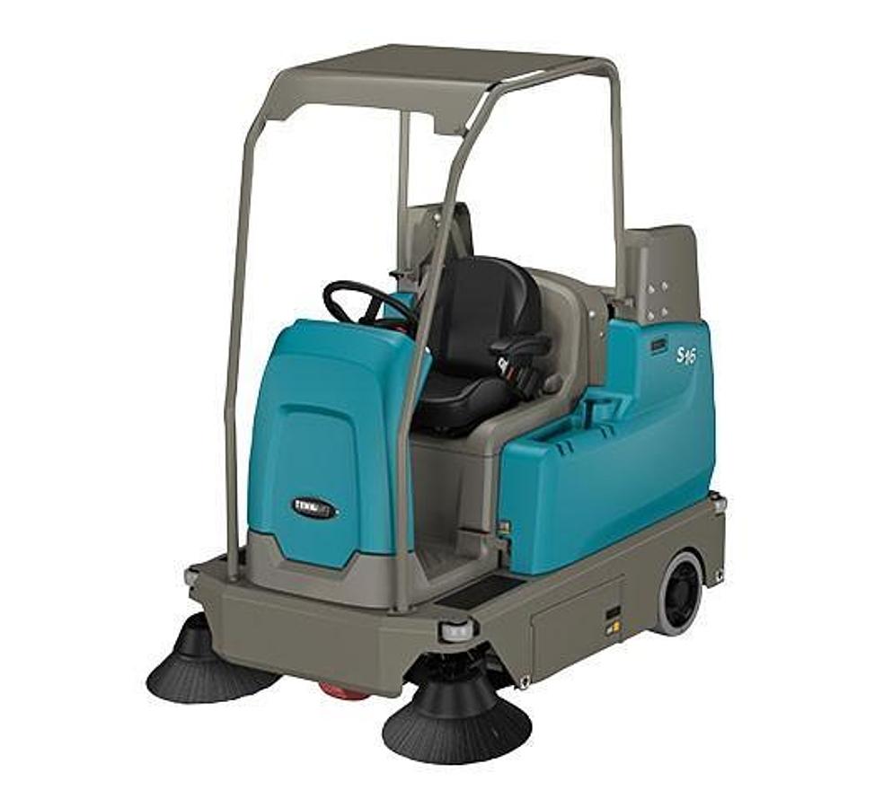 S16 Battery-Powered Compact Ride-On Sweeper