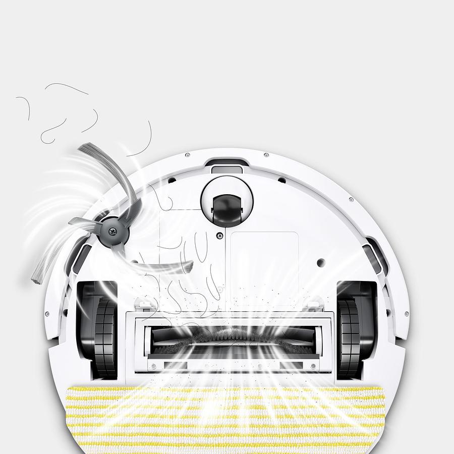 Robot vacuum cleaner with wiping function RVC 3