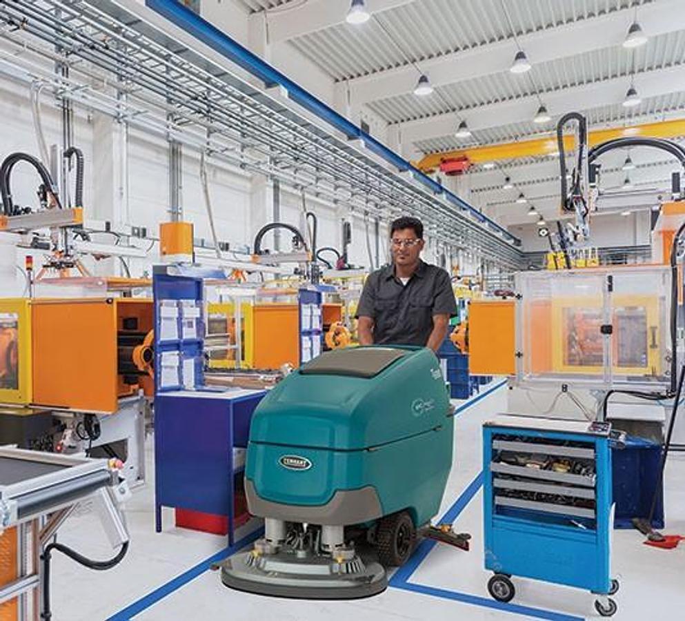 T600e Walk-Behind Floor Scrubber
