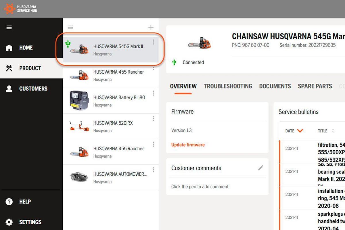 Husqvarna 564 XP® Fuel Injected