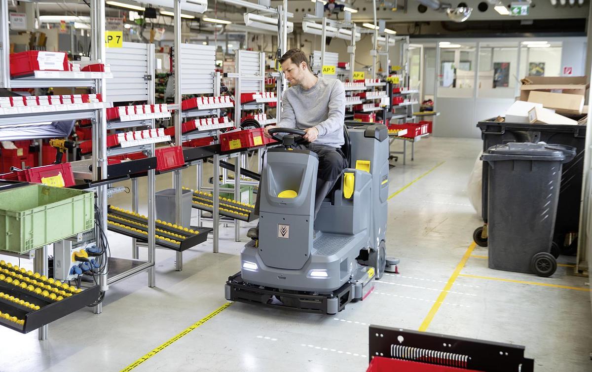 Scrubber dryer B 110 R Bp Pack 180 Ah Li+Dose+SSD+D75