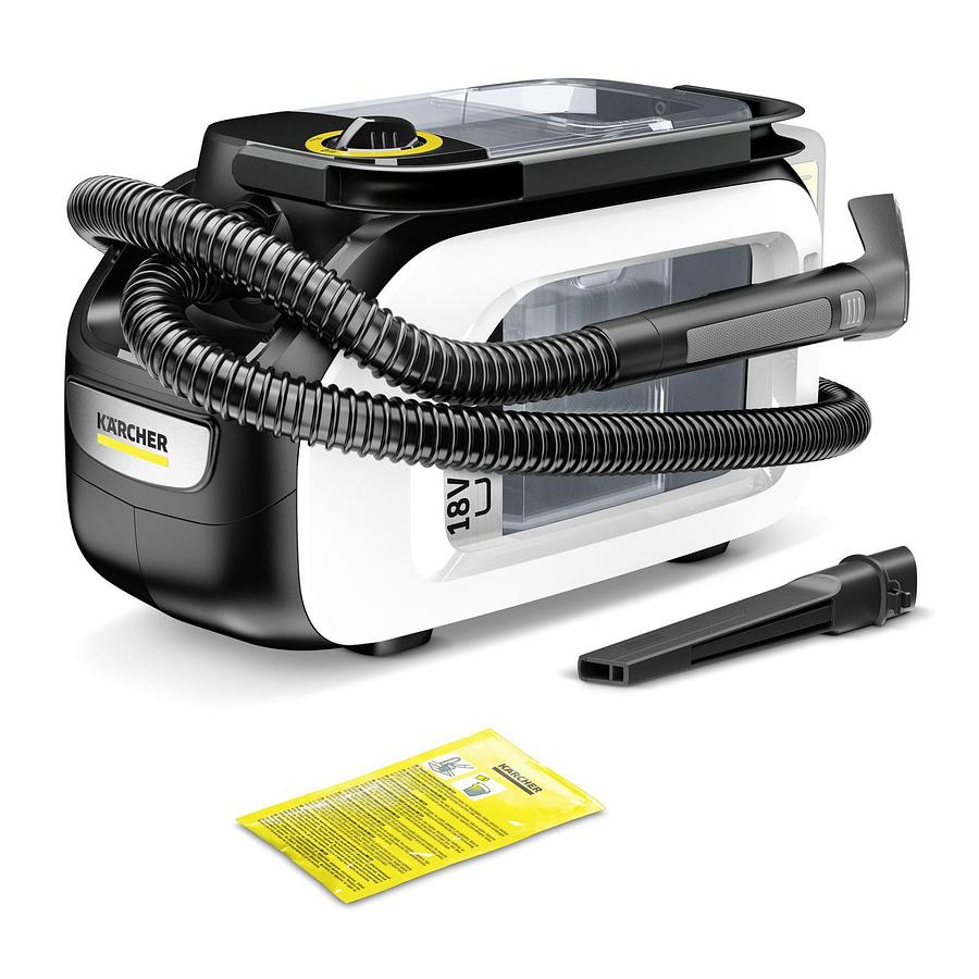 Battery-powered spray extraction cleaner SE 3-18 Compact Home