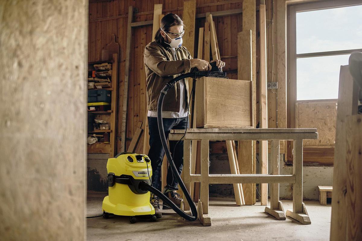 Wet and dry vacuum cleaner WD 4 P V-20/5/22 + Nozzle